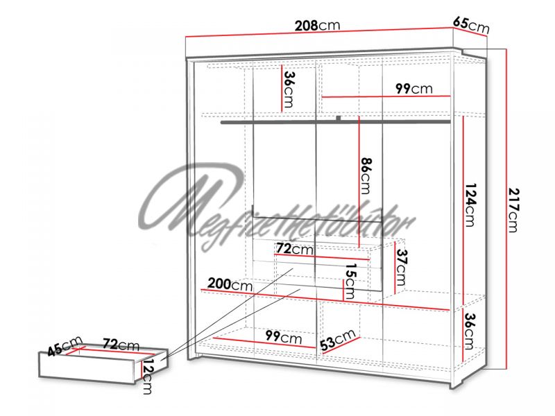 Pandora hálószoba összeállítás