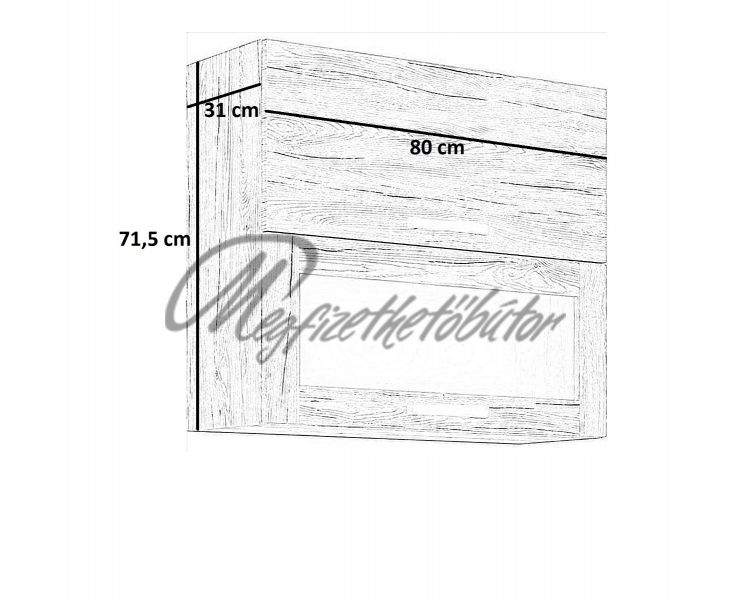 Palmi konyha 80 GUS-72 2F