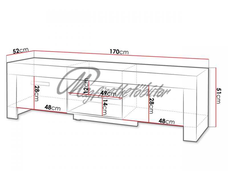 Zyra 14 Tv állvány