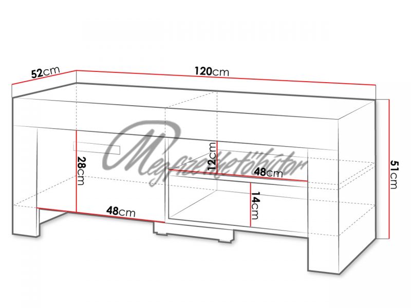 Zyra 15 Tv állvány