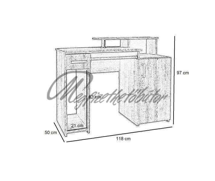 CT 23 Számítógépasztal