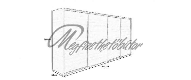 Depo gardrób 340