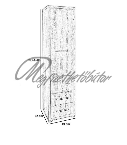 Deni II. szekrénysor