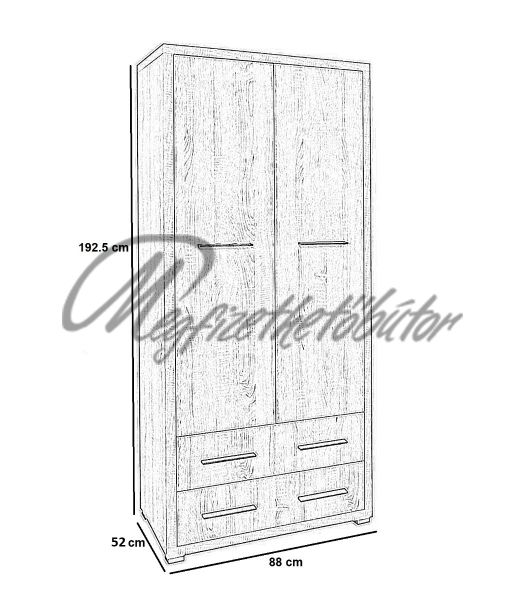 Deni II. szekrénysor