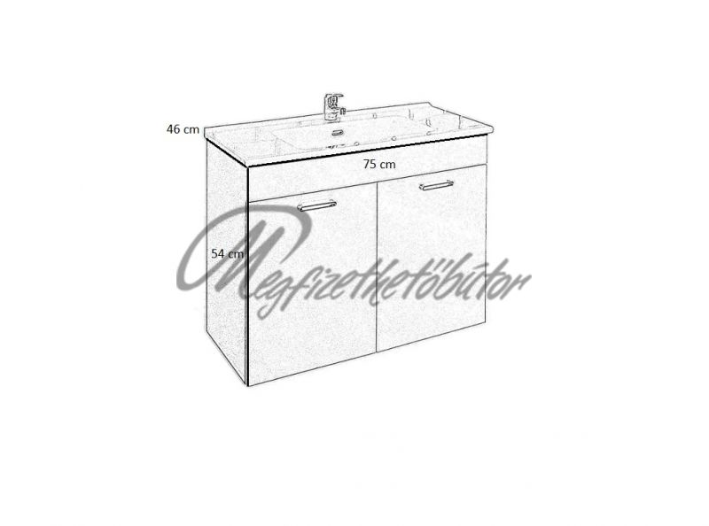 Etna(75) fürdőszoba összeállítás I.