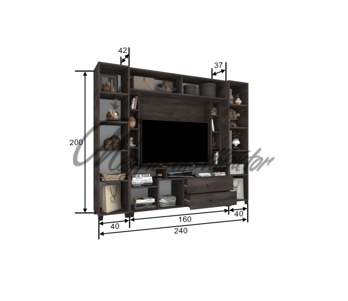 Krisztina szekrénysor 240 cm