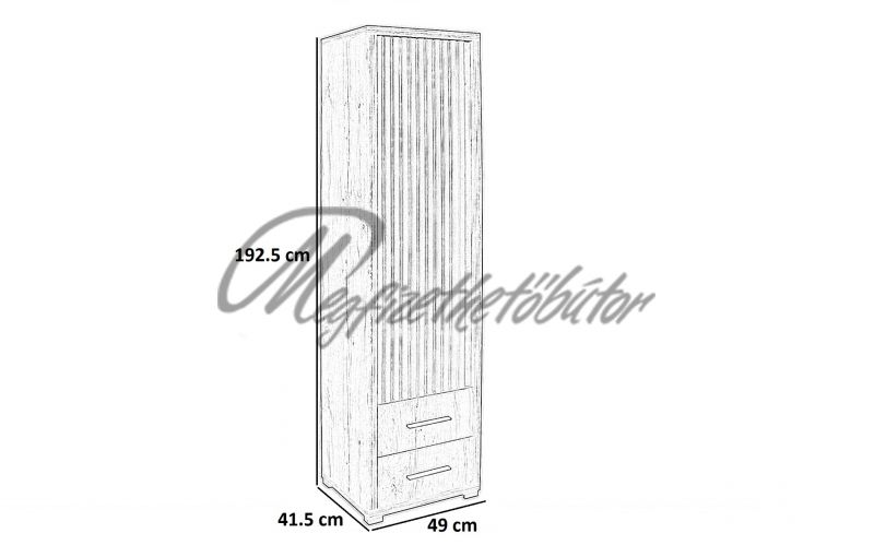 Róma (1A2F) szekrény
