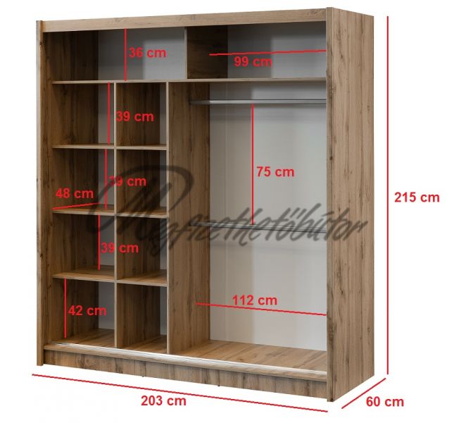 Rella gardrób 203