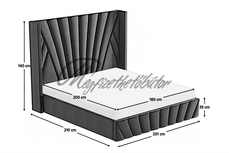 Penelope 180 ágykeret