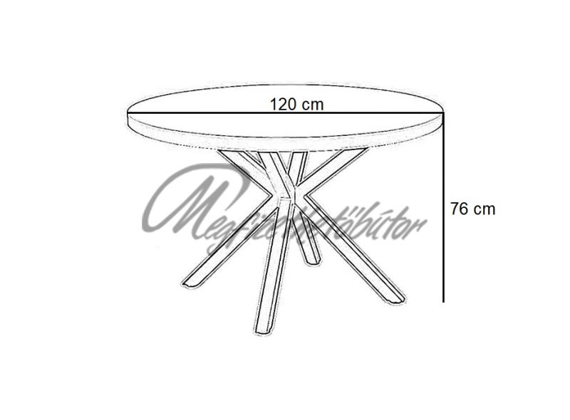 Medor étkezőasztal