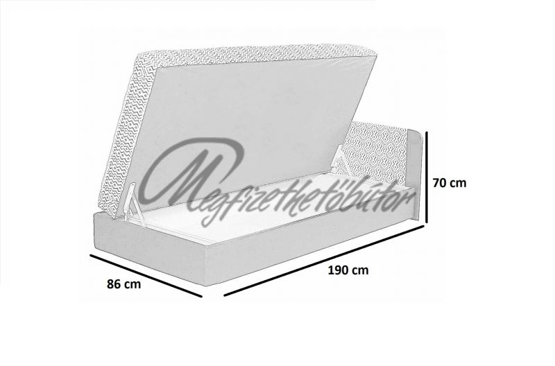 Elefánt szivacsos heverő