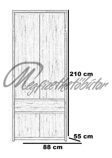 Norty Typ 2 szekrény 