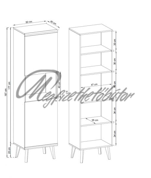 Golda PWT50 vitrin