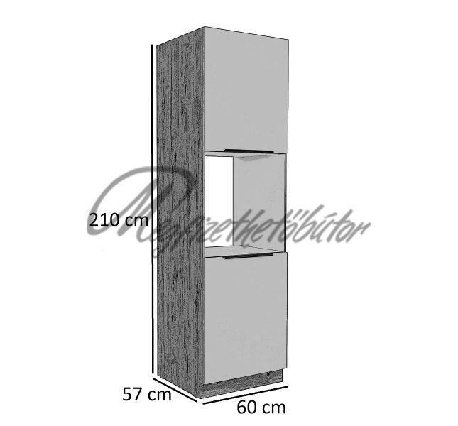 Nogaro DP álló elem 60 cm (sütős)