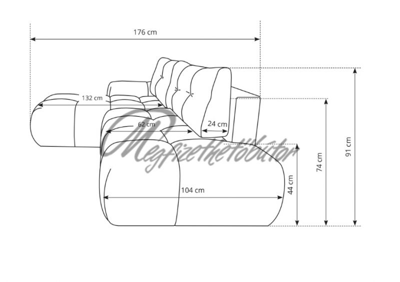 Belante sarokkanapé