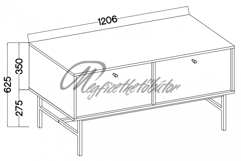 Brenel 2K Tv állvány