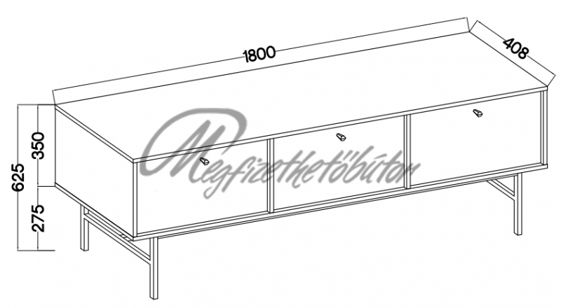 Brenel 3K Tv állvány