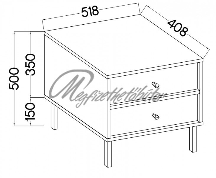 Nerin éjjeliszekrény