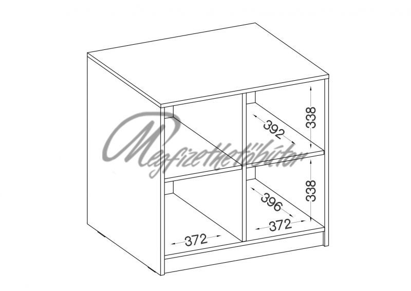 Dalva 102 alsó elem