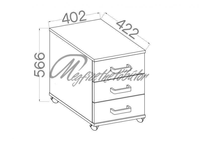 Dalva 201 irodai konténer