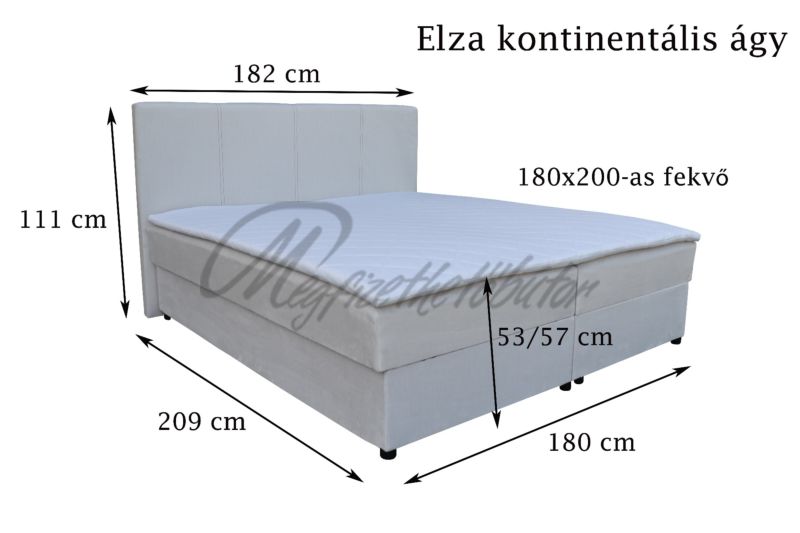 Elza boxspring ágy