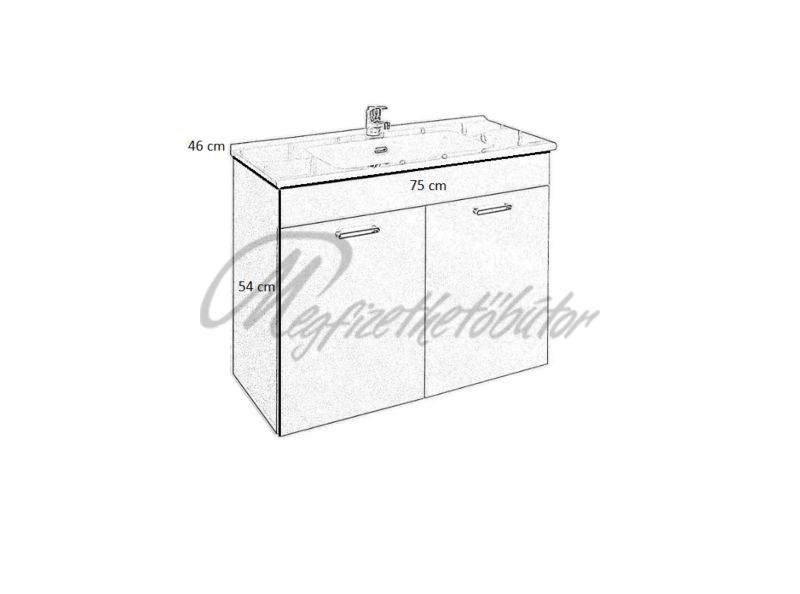 Etna(75) fürdőszoba összeállítás I.