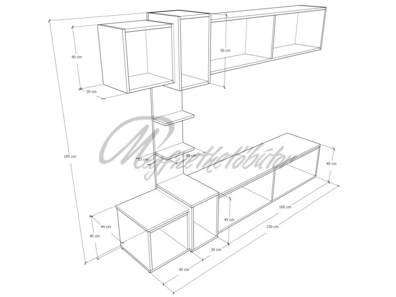 Akciós Tyler szekrénysor Akciós Tyler szekrénysor