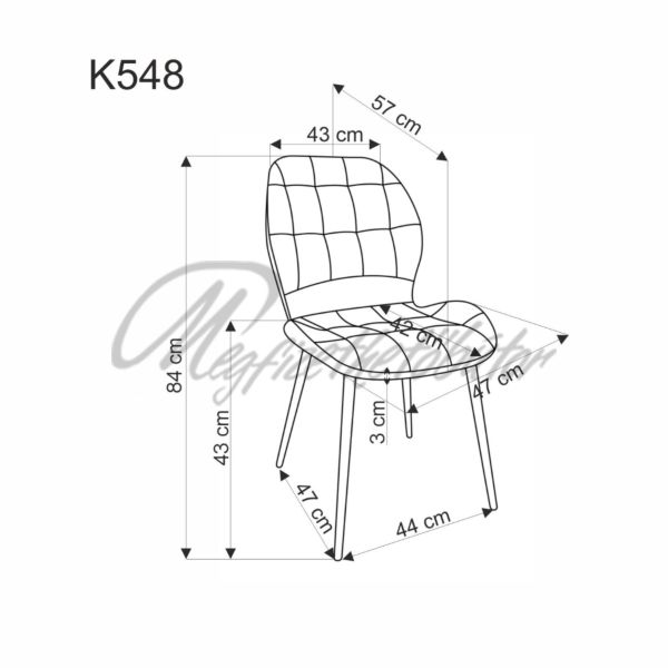 K548 étkező Flóra asztallal (6 személyes)