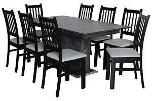 Luna étkező Flóra asztallal (8 személyes)