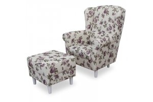 Astrid II. fotel + puff